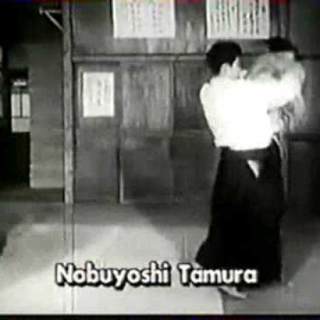 Nobuyoshi Tamura Sensei training in 1958 - Aikido master